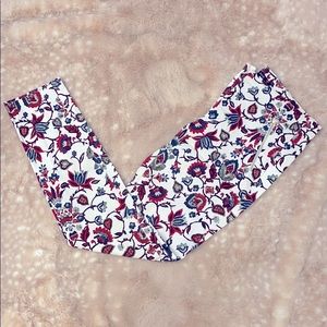 Zara Floral Print Pants